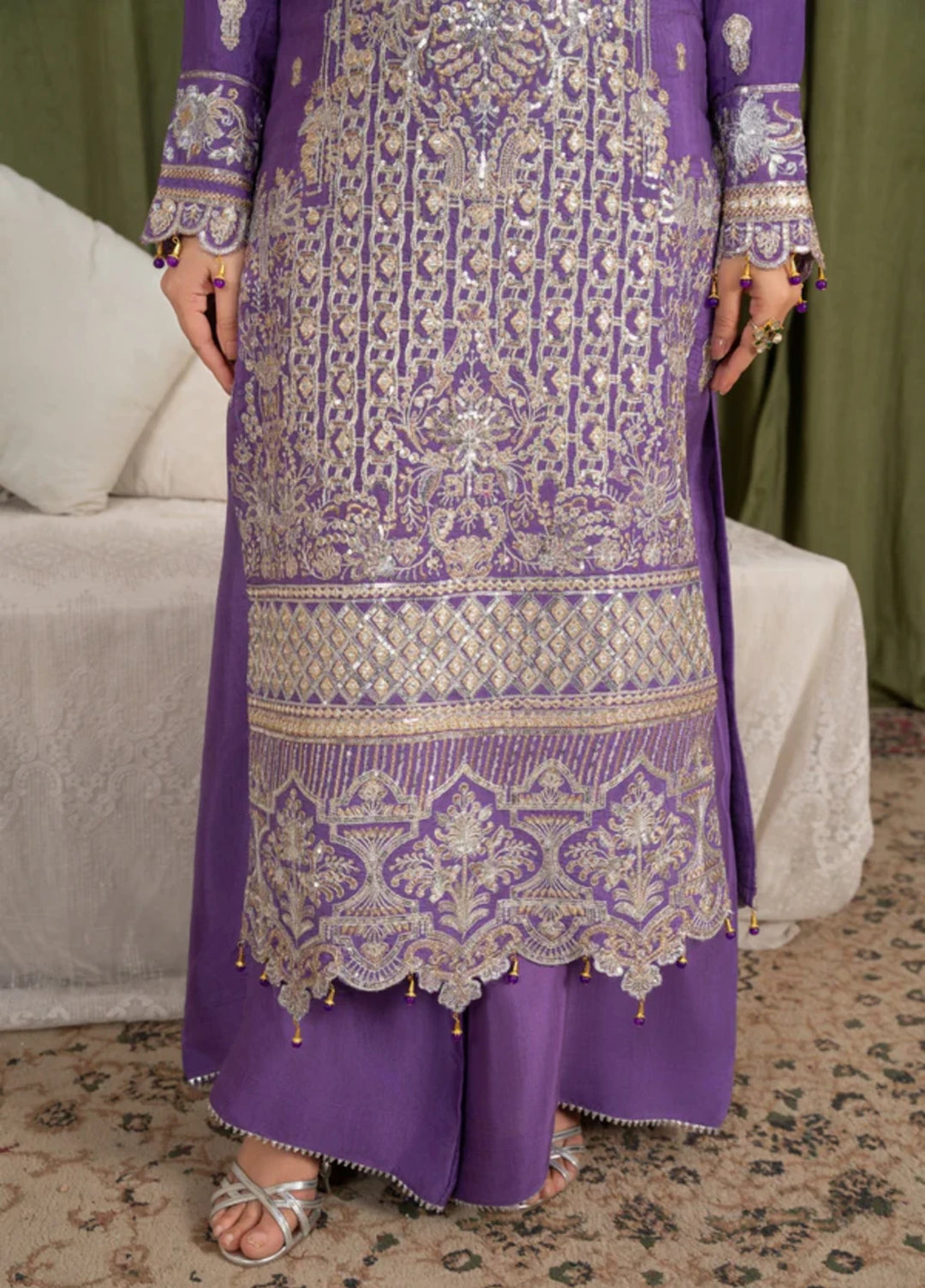 Sehrish by Maherposh RTW Embroidered Lawn 3 Piece Suit MP-SR-06 AMETHYST ROYAL Festive Collection