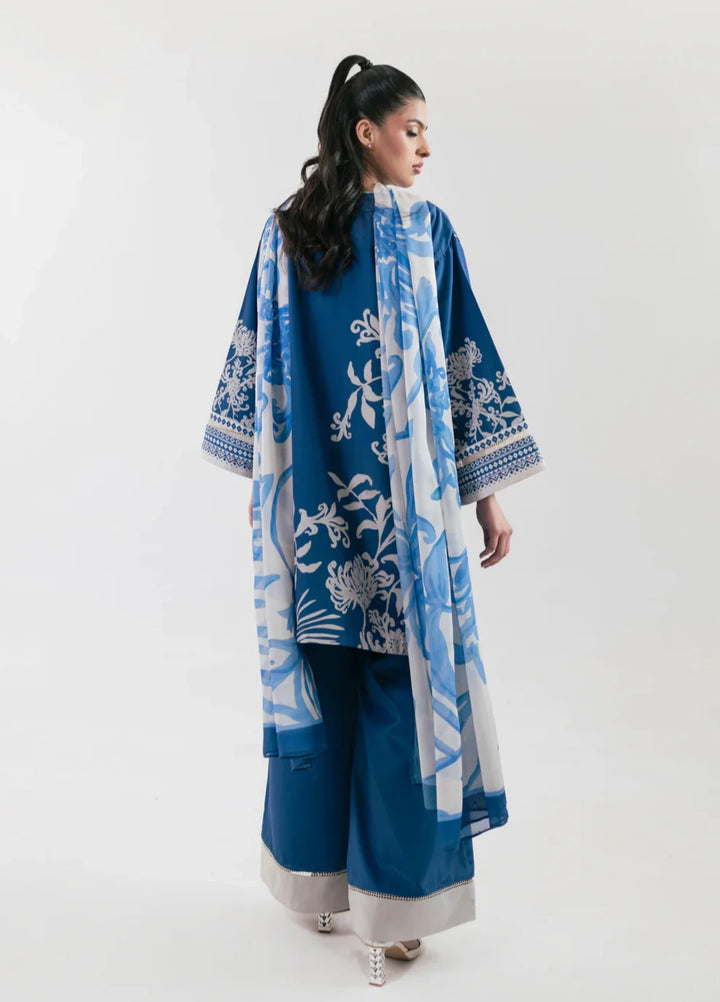 Ember Rose by Jahaan RTW Printed Lawn Silk 3 Piece Suit Lorien Casual Collection