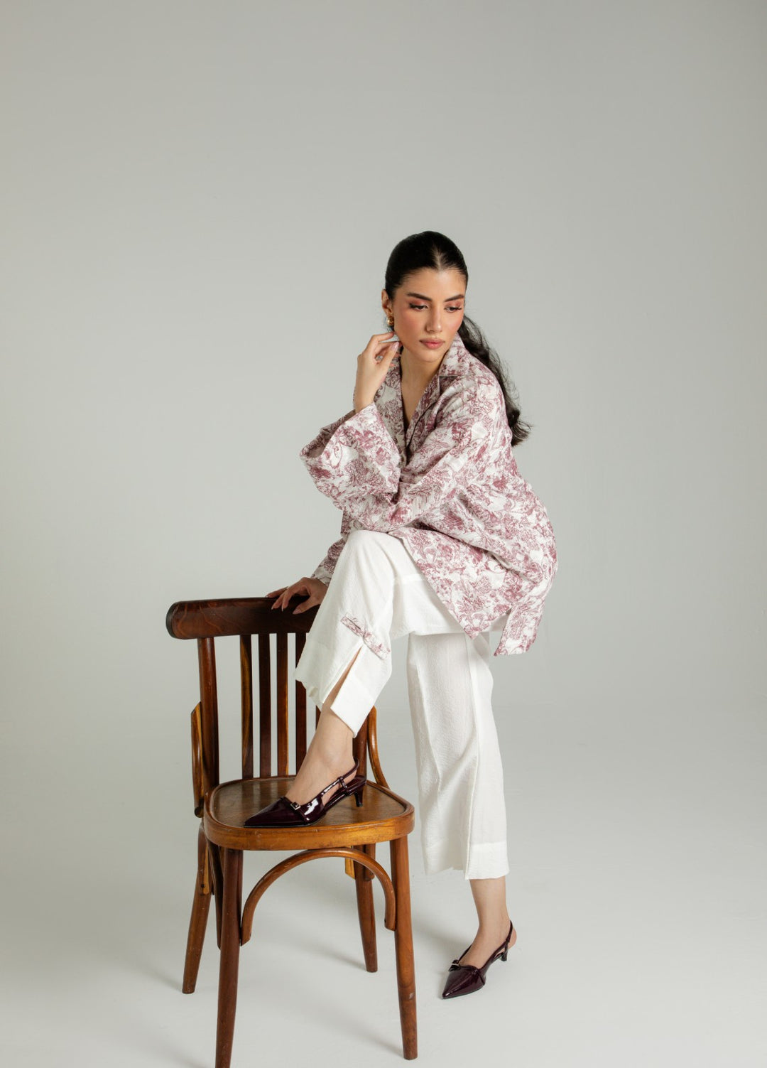 Sahar Women RTW Embroidered Cotton 2 Piece Suit Sienna Casual Collection