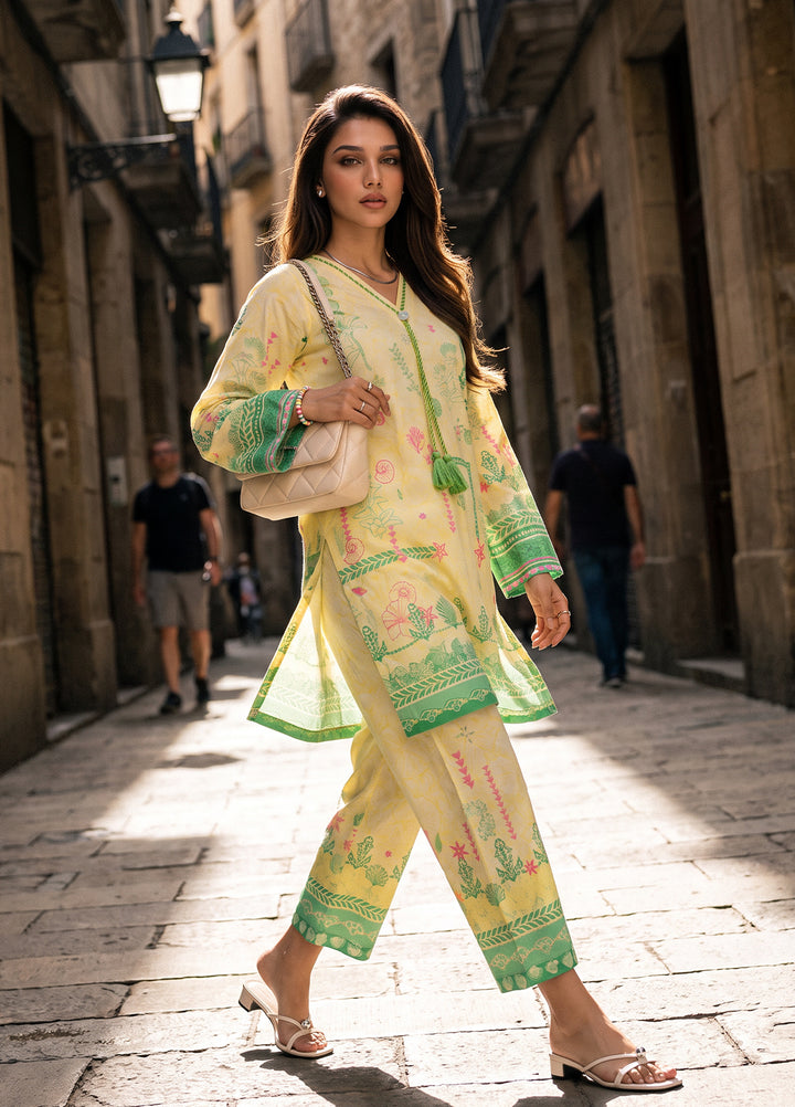 Bella Vacanza by Sahane RTW Printed Poly 2 Piece Suit PY7010 Casual Collection