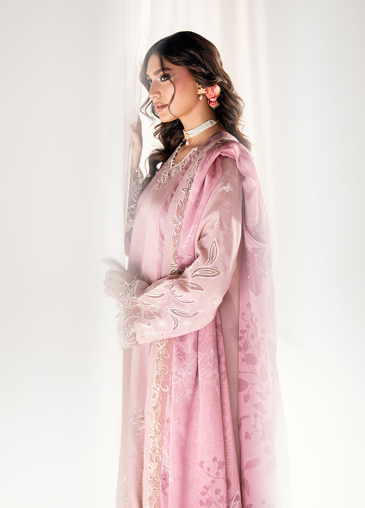 Efsun by Sahane Women RTW Embroidered Raw Silk 3 Piece Suit FP8807 Lale Festive Collection