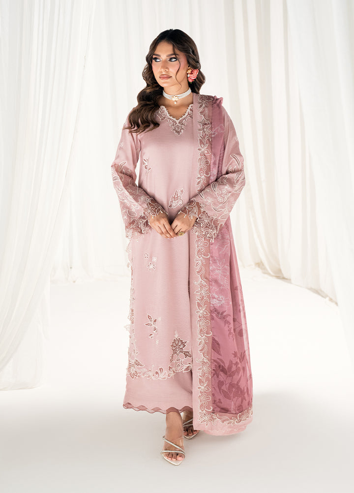 Efsun by Sahane Women RTW Embroidered Raw Silk 3 Piece Suit FP8807 Lale Festive Collection