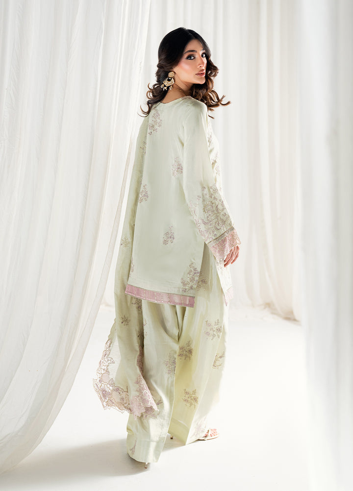 Efsun by Sahane Women RTW Embroidered Raw Silk 3 Piece Suit FP8809 Lustre Festive Collection