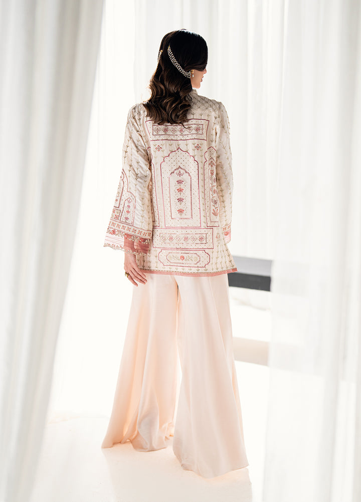 Efsun by Sahane Women RTW Embroidered Sheesh Silk 3 Piece Suit FP8812 Reverie Festive Collection