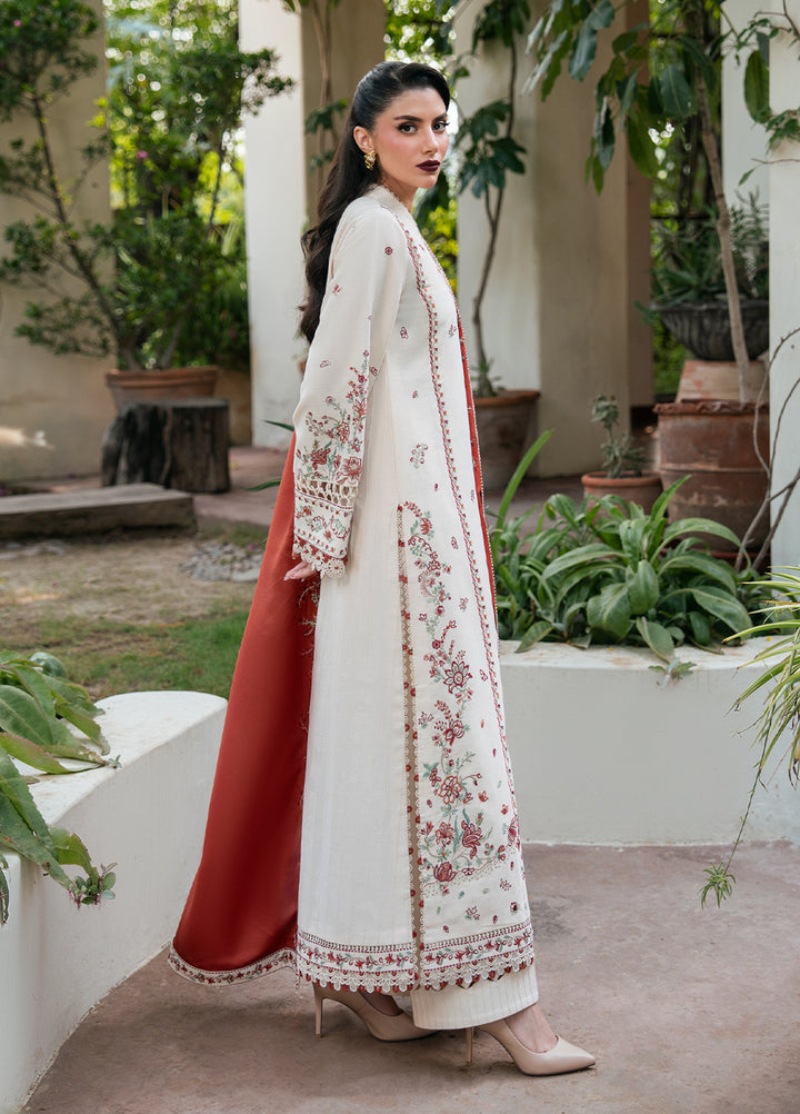 Khizaan by Sahane Unstitched Embroidered Cross Hatch 3 Piece Suit Ayden Winter Collection