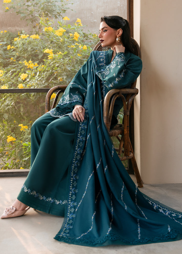 Khizaan by Sahane Unstitched Embroidered Cross Hatch 3 Piece Suit Esme Winter Collection