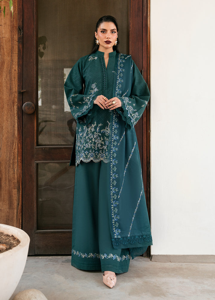 Khizaan by Sahane Unstitched Embroidered Cross Hatch 3 Piece Suit Esme Winter Collection