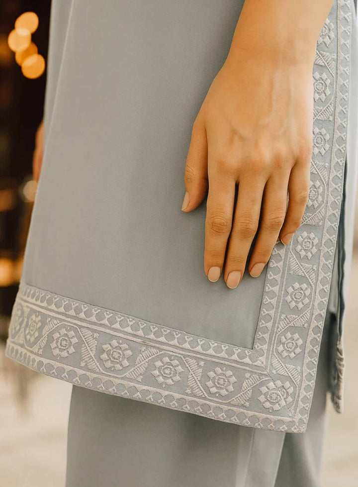 Ayla Studio Pret Embroidered Wash N Wear 2 Piece Suit Raat Ki Roshi