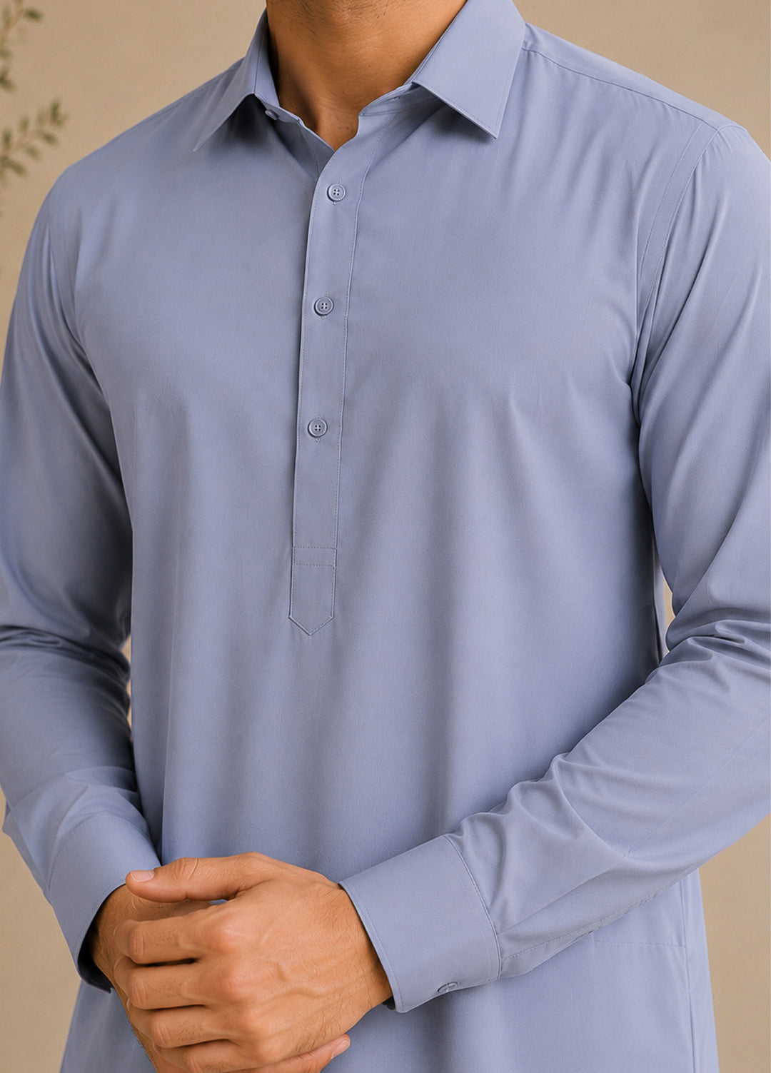 Mazham Pret Plain Wash and Wear Kurta-Shalwar SGFCSK-S