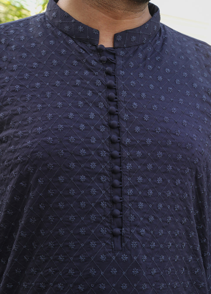 Mazham Pret Embroidered Cotton Kurta Pajama NBSKEFA