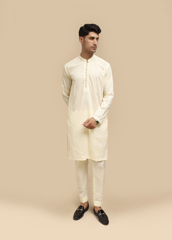 Mazham Pret Embroidered Cotton Kurta Pajama BCEKT-MED4444