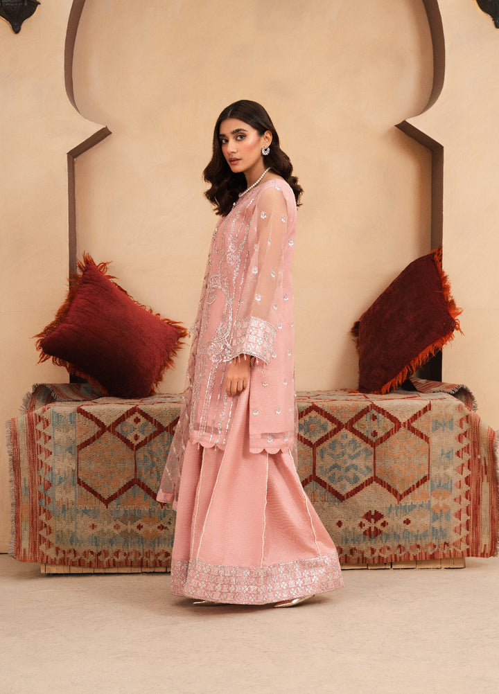 Haniya Mahnoor Pret Embroidered Organza 3 Piece Amal