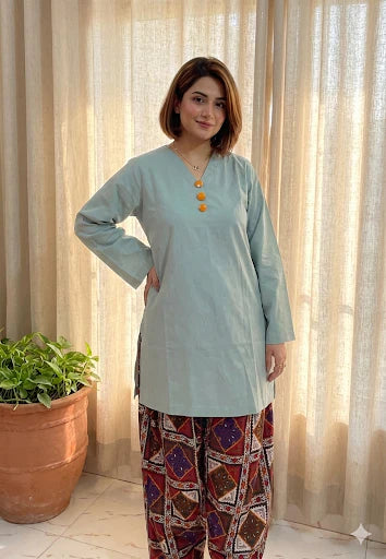 Urban Cut Pret Printed Cotton 2 Piece Suit UC2PC0177