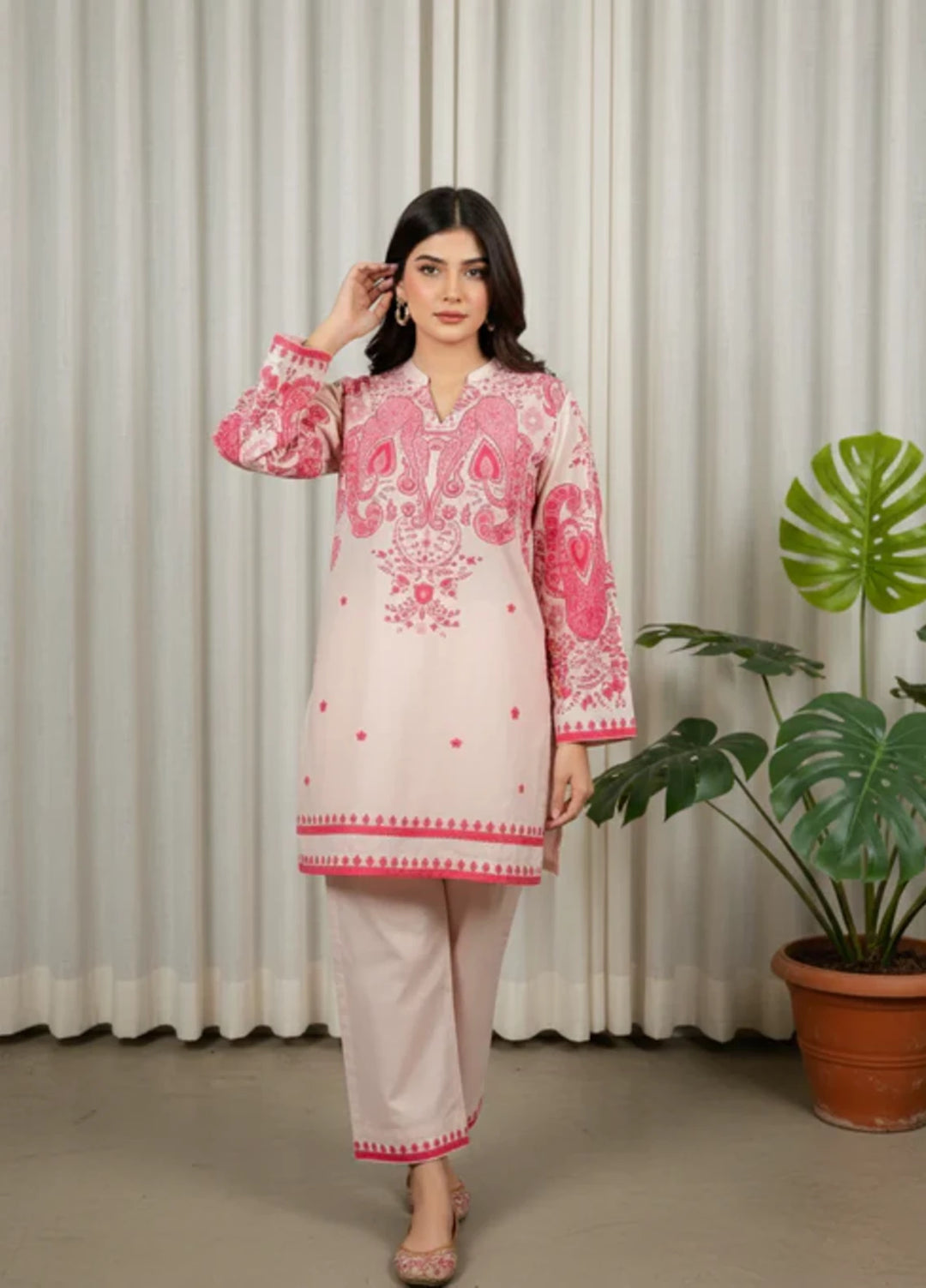 Urban Cut Pret Printed Cotton 2 Piece Suit UC2PC0145