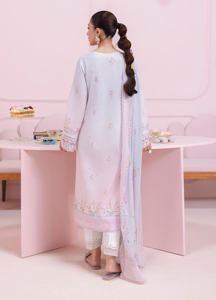 Q Prints by Qalamkar Embroidered Lawn Suits Unstitched 3 Piece QLM25QP D-01 B Blair - Summer Collection