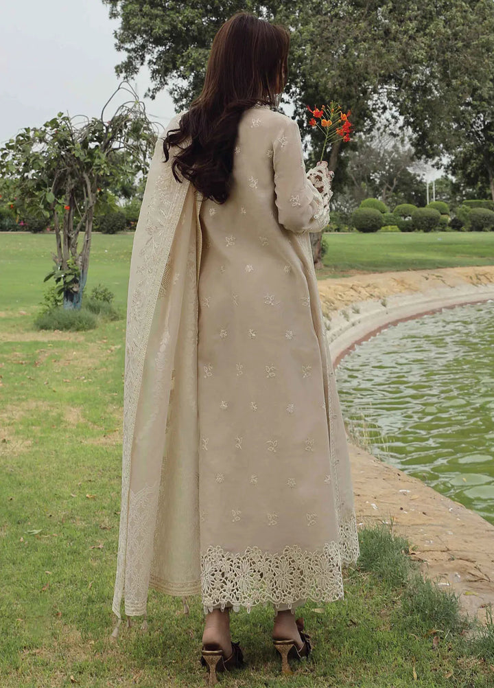 Qalamkar Embroidered Lawn Suit Unstitched 3 Piece QLM24F PS-02 Erica - Festive Collection
