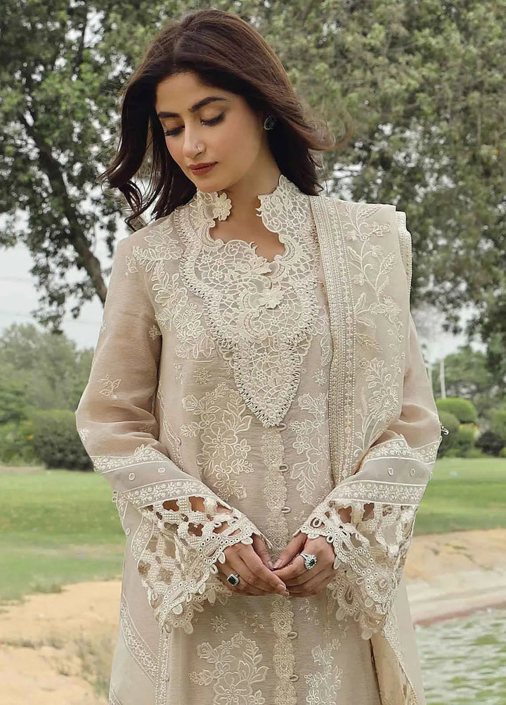 Qalamkar Embroidered Lawn Suit Unstitched 3 Piece QLM24F PS-02 Erica - Festive Collection