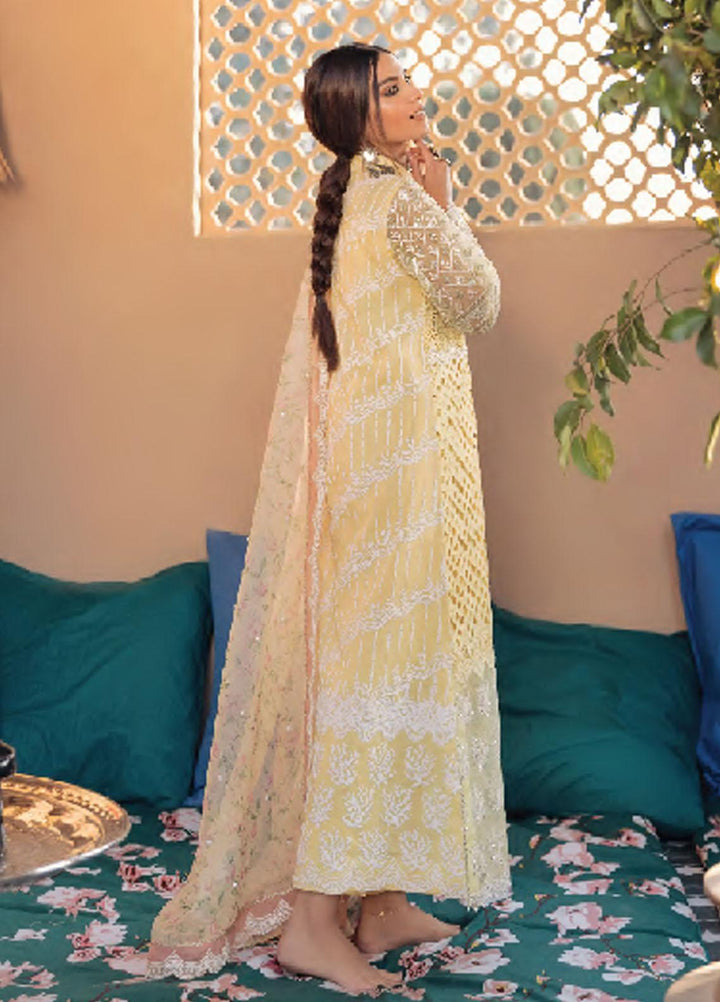Dilara By Qalamkar Embroidered Lawn Suits Unstitched 3 Piece QLM21L 05 - Luxury Collection
