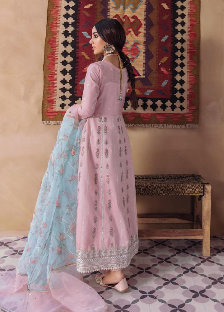 Dilara By Qalamkar Embroidered Lawn Suits Unstitched 3 Piece QLM21L 14 - Luxury Collection