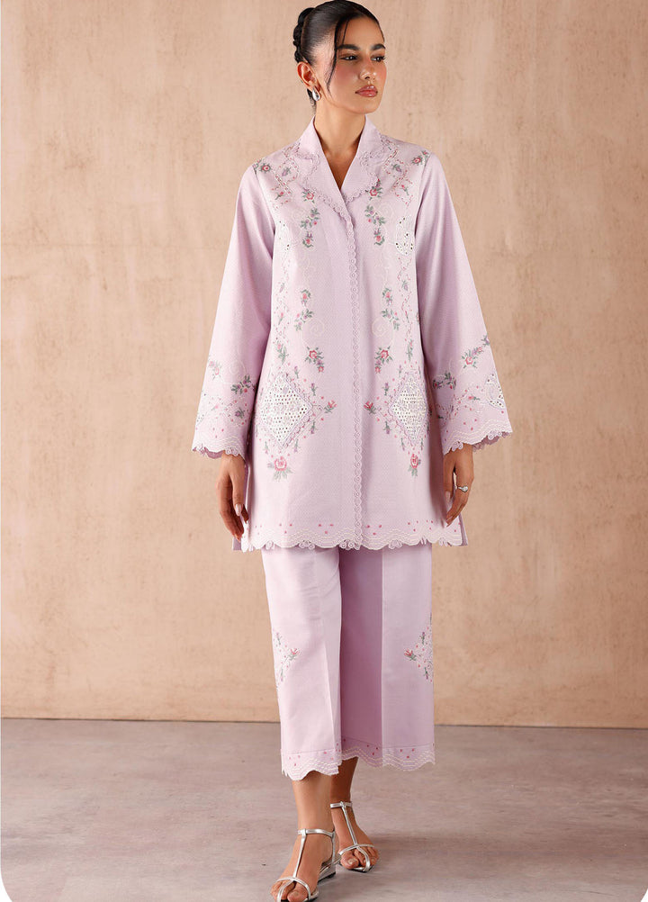 Qalamkar Pret Embroidered Jacquard 2 Piece Suit EP-03 Aira