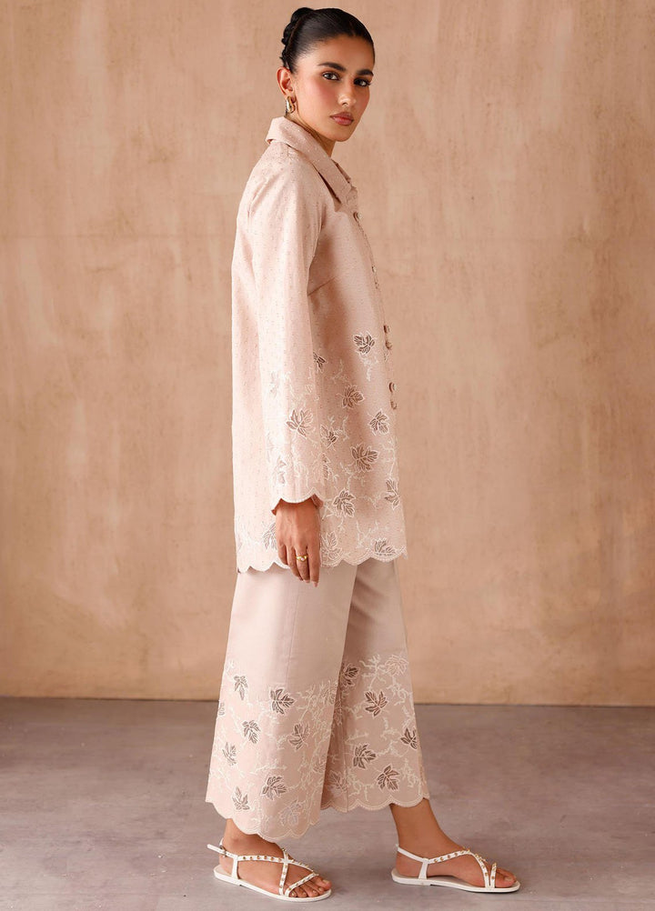 Qalamkar Pret Embroidered Jacquard 2 Piece Suit EP-04 Lumi