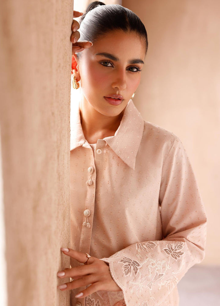 Qalamkar Pret Embroidered Jacquard 2 Piece Suit EP-04 Lumi