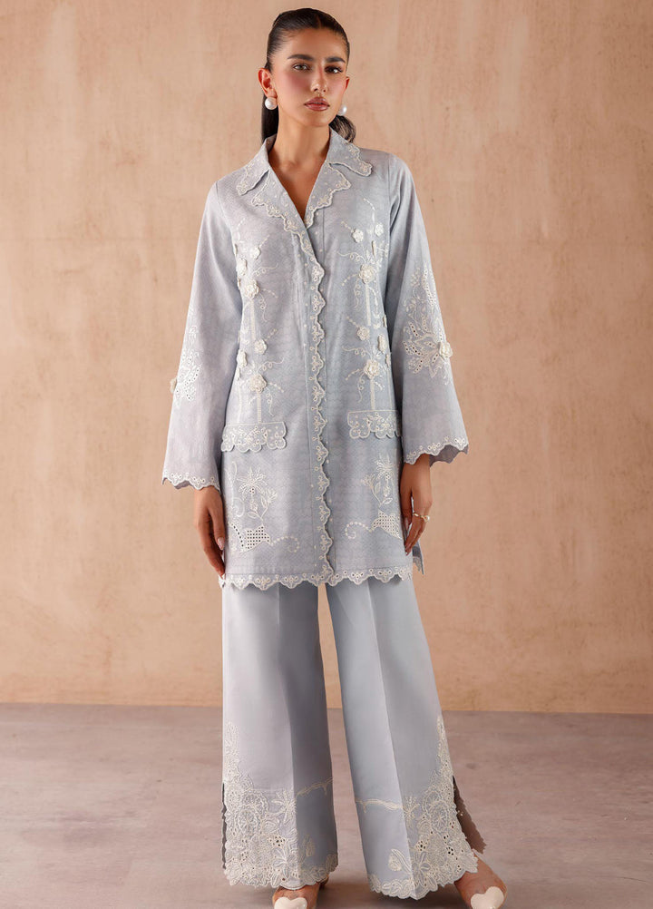 Qalamkar Pret Embroidered Jacquard 2 Piece Suit EP-05 Gaya