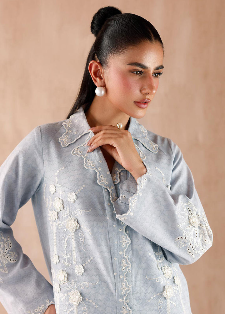 Qalamkar Pret Embroidered Jacquard 2 Piece Suit EP-05 Gaya