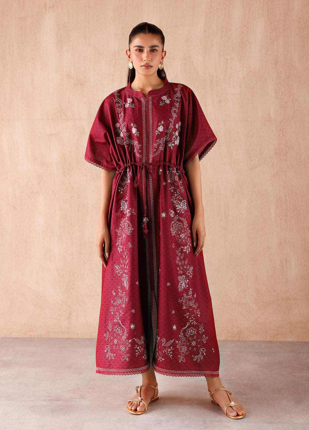 Qalamkar Pret Embroidered Jacquard 2 Piece Suit EP-09 Aria