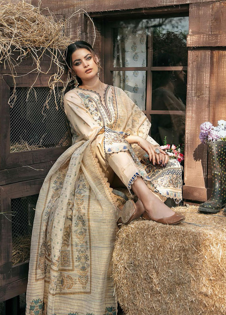 Qalamkar Embroidered  Suits Unstitched 3 Piece QLM21WS KK-10 - Winter Collection