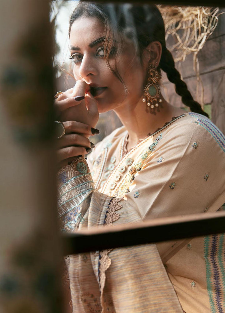 Qalamkar Embroidered  Suits Unstitched 3 Piece QLM21WS KK-10 - Winter Collection