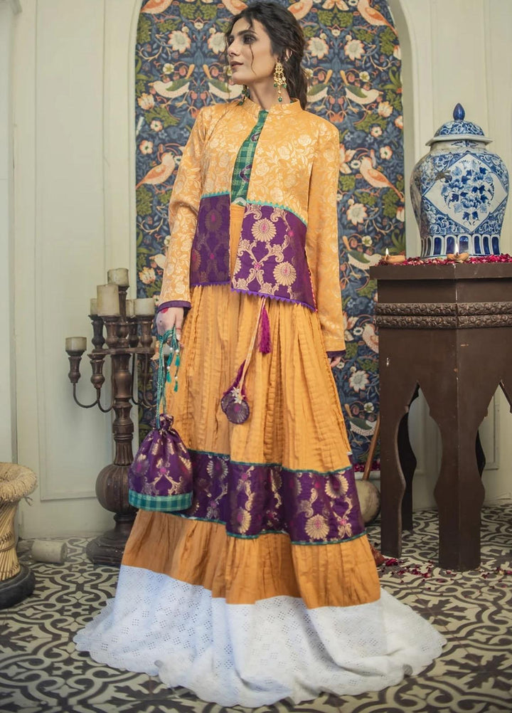 Nuriyaa Luxury Pret Embroidered Jacquard 2 Piece NR21RY Jaam-e-Manzar