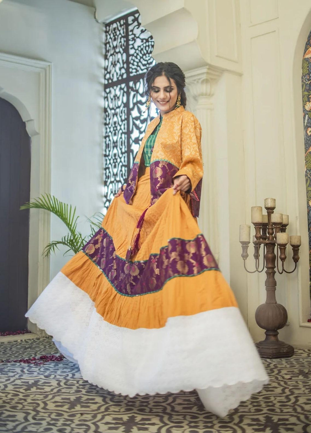 Nuriyaa Luxury Pret Embroidered Jacquard 2 Piece NR21RY Jaam-e-Manzar