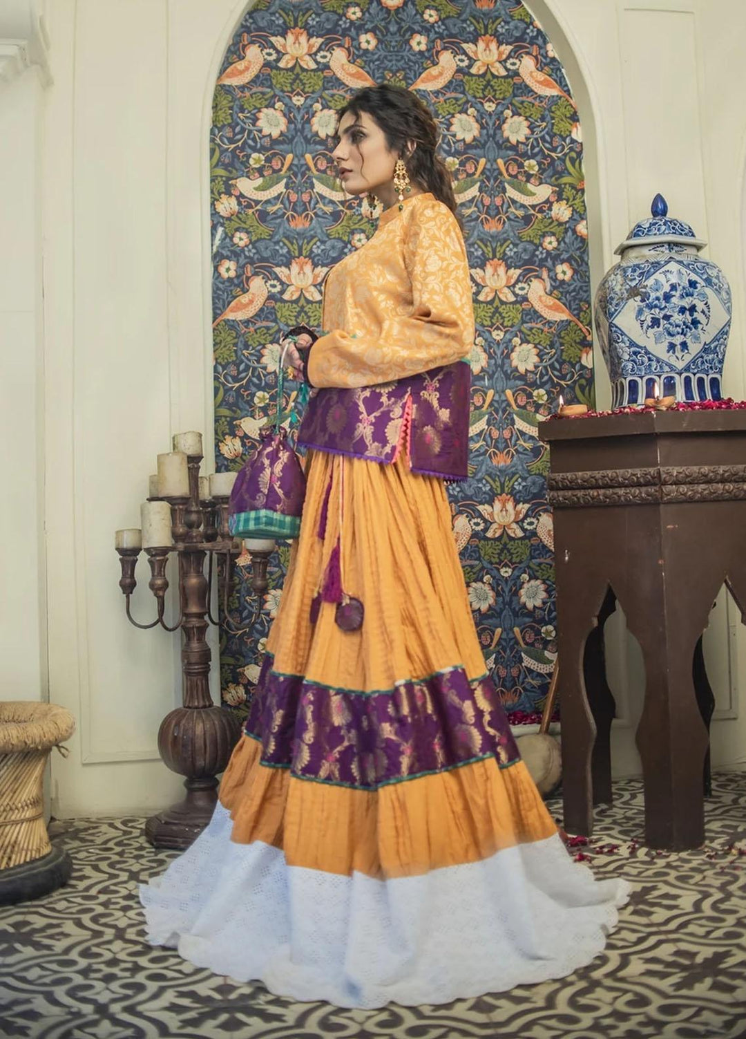 Nuriyaa Luxury Pret Embroidered Jacquard 2 Piece NR21RY Jaam-e-Manzar