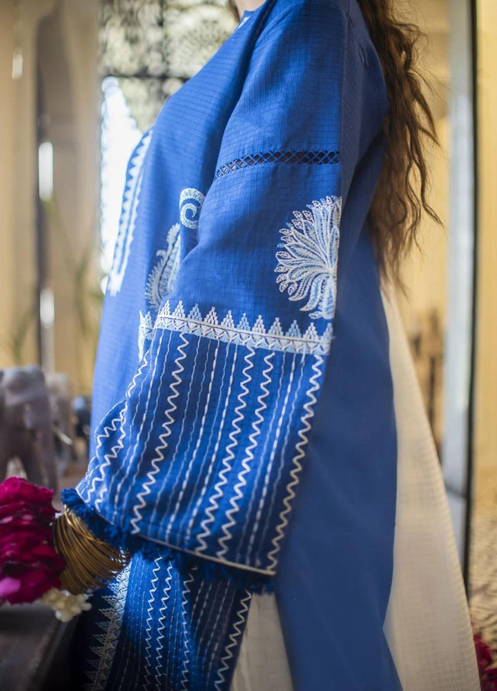 Nuriyaa Luxury Pret Embroidered Lawn 2 Piece NR21RY Nazim-e-Nahl