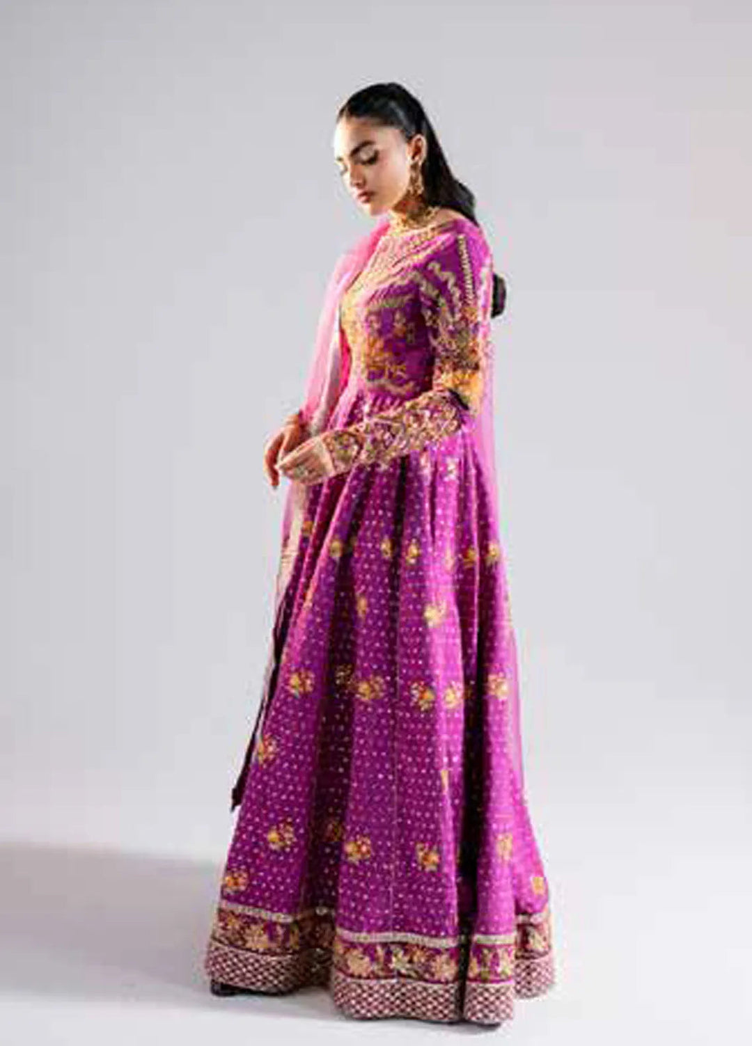 Raah by Maryum N Maria Embroidered Grip Suits Unstitched 3 Piece MNM24RU MS-40003 Bina - Formals Collection