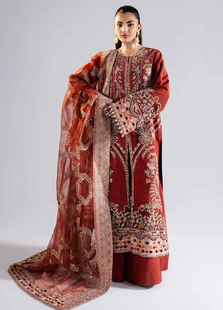Raah by Maryum N Maria Embroidered Viscose Suits Unstitched 3 Piece MNM24RU MS-40013 Ruchi - Formals Collection