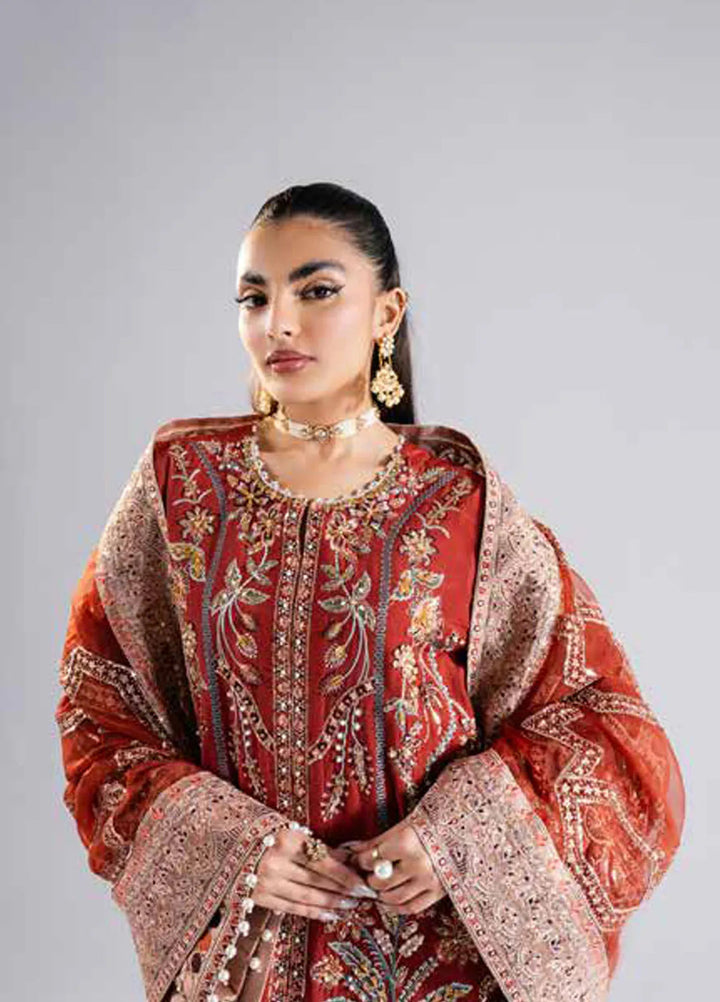 Raah by Maryum N Maria Embroidered Viscose Suits Unstitched 3 Piece MNM24RU MS-40013 Ruchi - Formals Collection