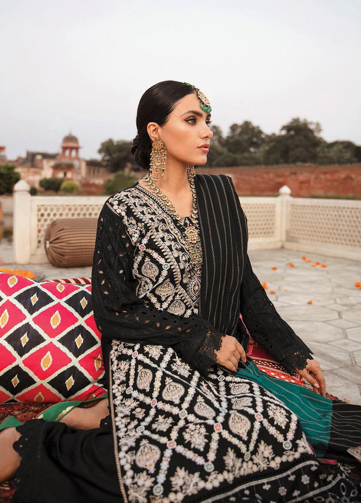 RajBari Embroidered Chikankari Suits Unstitched 3 Piece RB21PC 01A - Winter Collection