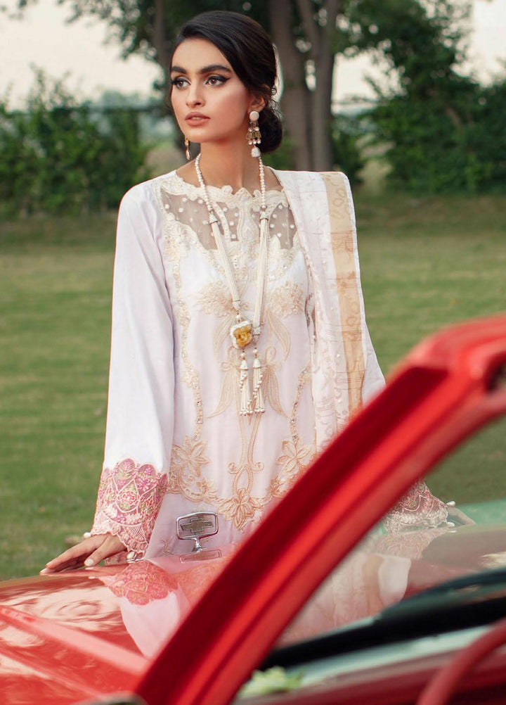 RajBari Embroidered Viscose Silk Suits Unstitched 3 Piece RB22FW 1B - Luxury Collection