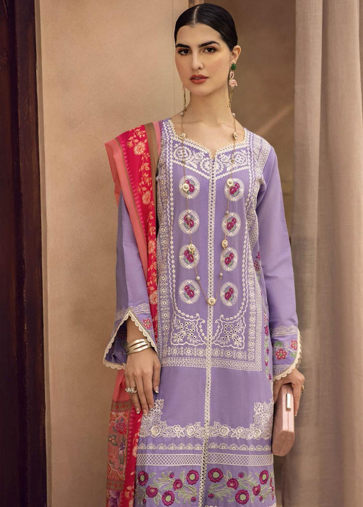 RajBari Embroidered Chikankari Suits Unstitched 3 Piece RB23CK 5B - Premium Collection