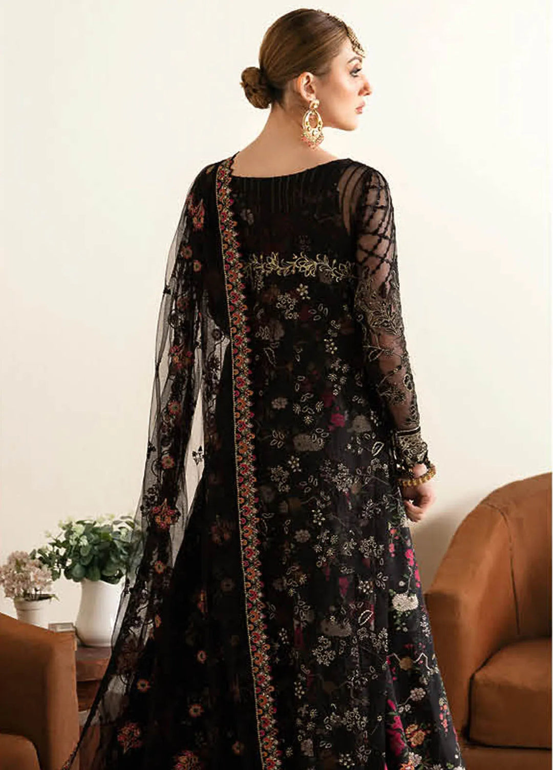 Ramsha Luxury Embroidered  Suit Unstitched 4 Piece RSH24L E-105 - Formals Collection