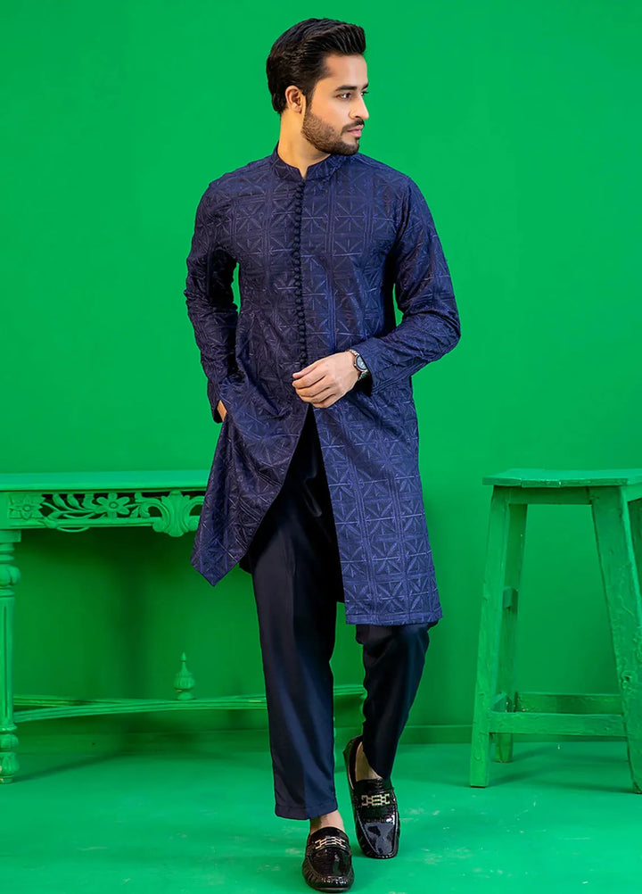Rang By Ahmad Raza Wash N Wear Fancy Men Kurta Shalwar -  AR5036