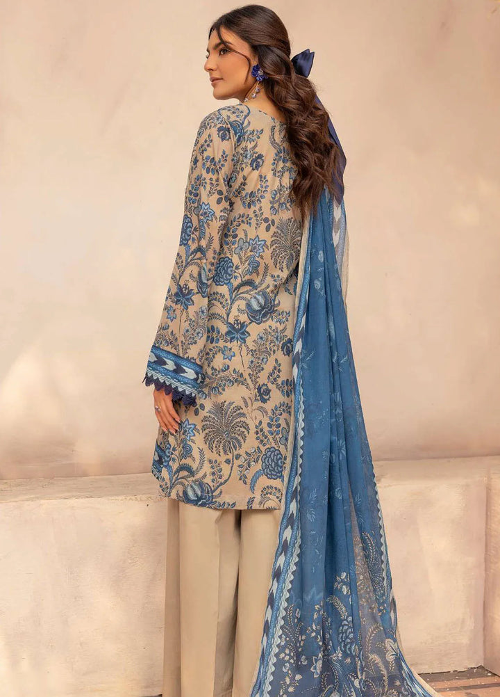 Rang by Motifz Printed Lawn Suit Unstitched 3 Piece MT25RL 5449 Raha - Summer Collection
