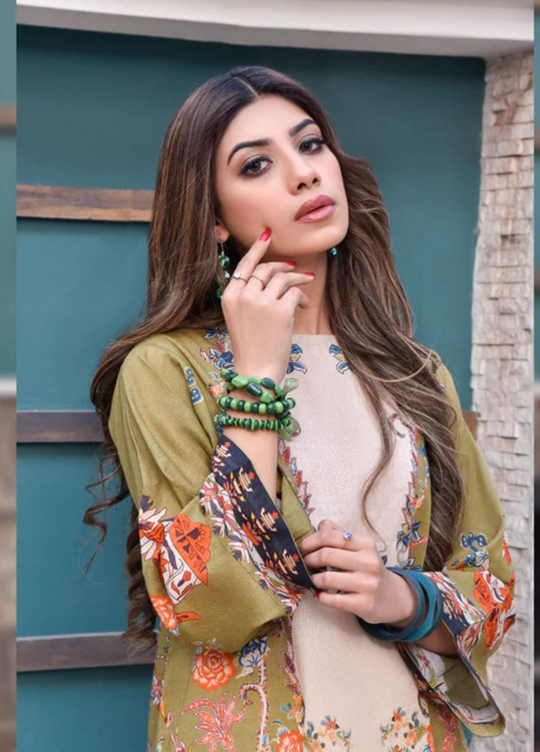 Rang by Norans Printed Lawn  Unstitched Shirt NRS22UNS NDPC-PR 06 - Summer Spring Collection