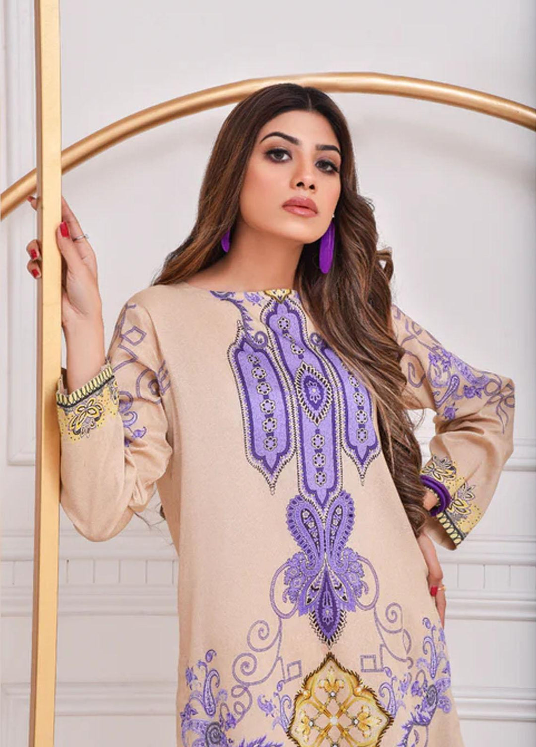 Rang by Norans Printed Lawn  Unstitched Shirt NRS22UNS NDPC-PR 08 - Summer Spring Collection
