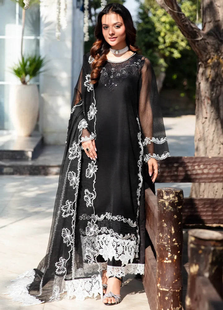 Rang e Eid by Zaib Un Nisa Pret Embroidered Cotton Net 3 Piece Suit Noor-e-Sehar