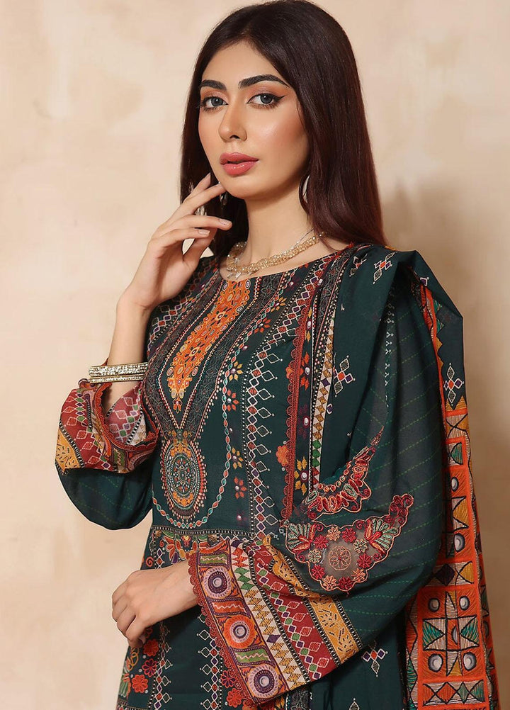 Rang-e-Hayah By Khas Embroidered Lawn Suits Unstitched 3 Piece KHS23RH KL-1929 - Summer Collection