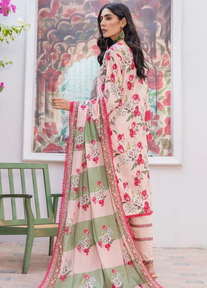 Rang E Noor By Humdum Printed Lawn Suit Unstitched 3 Piece HD24R D-10 - Summer Collection