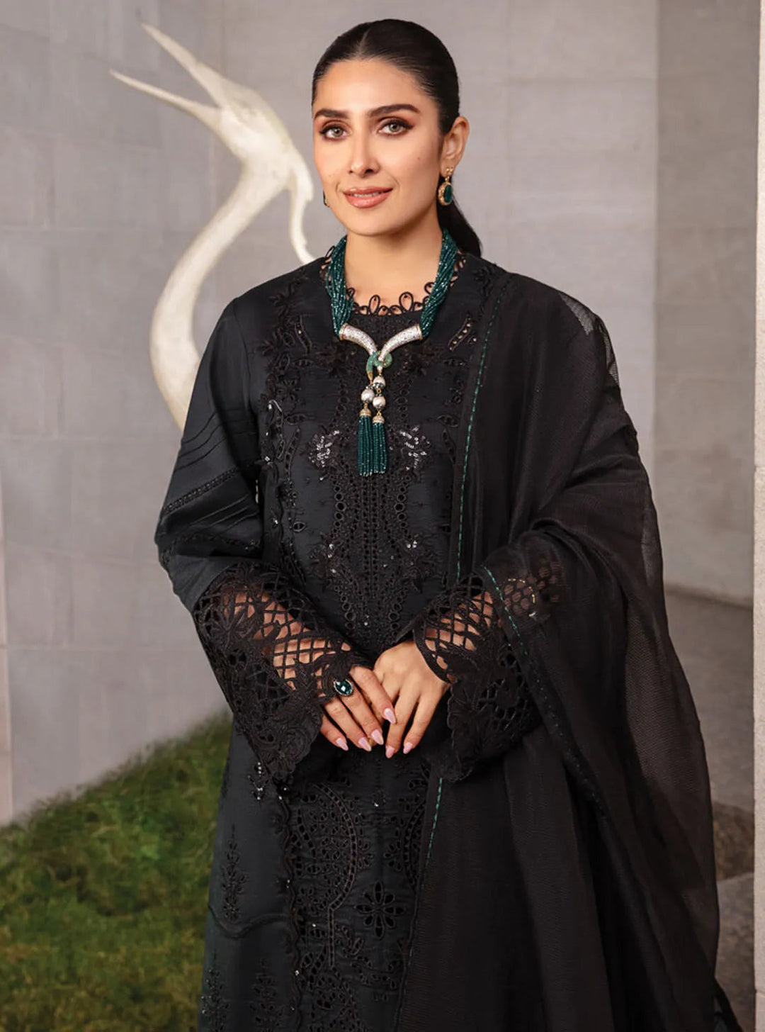 Rang Rasiya Embroidered Lawn Suits Unstitched 3 Piece RR24PE D-06 Zoya - Summer Eid Collection